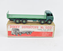 Dinky toys 503 Foden flat truck with tailboard Virtually Mint/Nice box