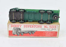Dinky toys 503 Foden flat truck with tailboard Virtually Mint/Nice box