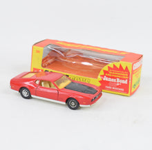 Corgi toys 391 James Bond Ford Mustang (Smooth wall open slot hubs) Virtually Mint/Nice box