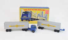 Matchbox Lesney M-9 Interstate Double Freighter Virtually Mint/Nice box