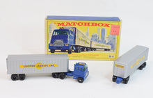 Matchbox Lesney M-9 Interstate Double Freighter Virtually Mint/Nice box