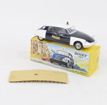 French Dinky  501 Citroen Police car Virtually Mint/Nice box