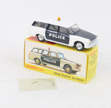 French Dinky  Police car Virtually Mint/Nice box (Late issue)