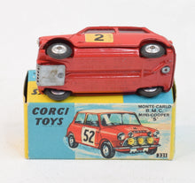 Corgi toys 321 B.M.C Mini Cooper 'S' Virtually Mint/Lovely box
