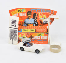 Corgi toys 336 James Bond Toyota Virtually Mint/Lovely box