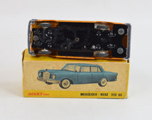 (Indian Dinky) 186 Mercedes Benz 220se Near Mint/Boxed (Poch/South African)