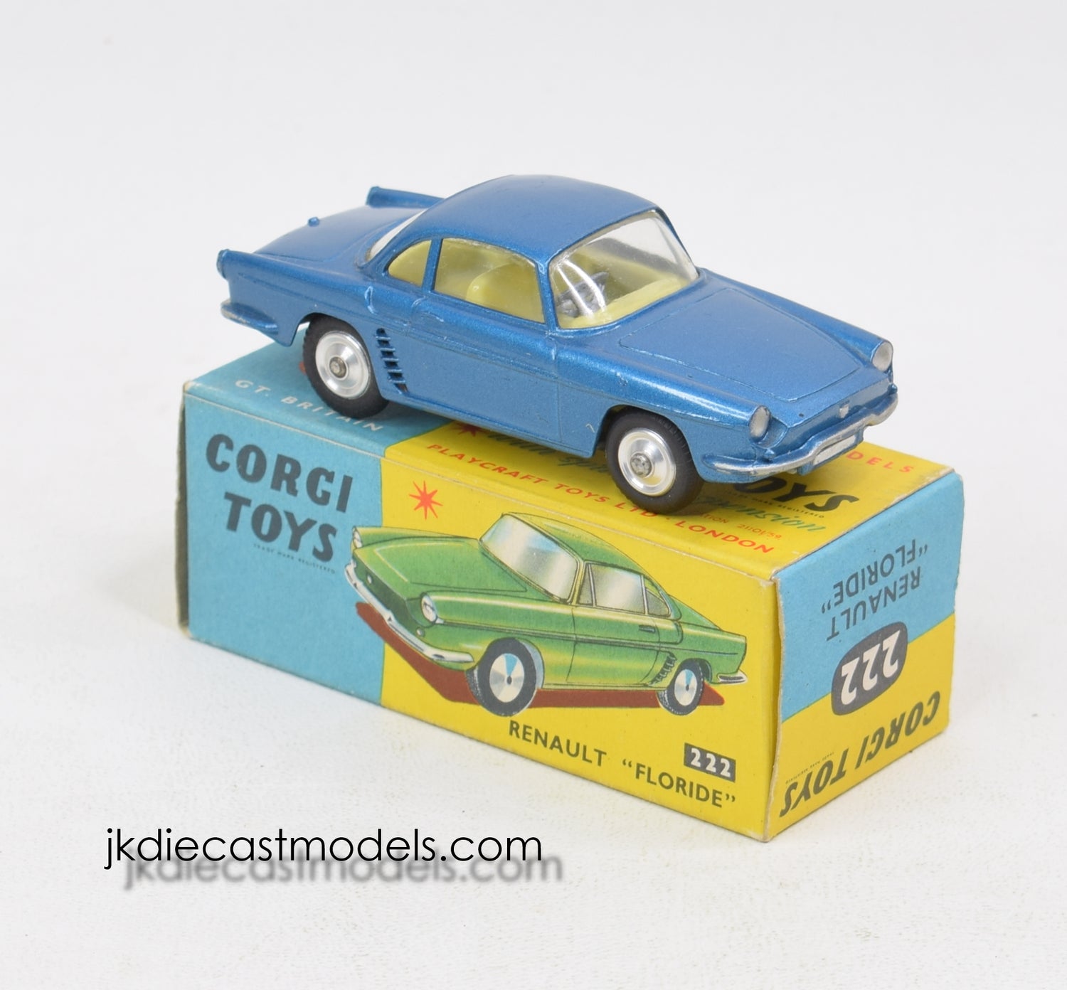 Corgi Toys 222 Renault Floride Virtually Mint/Nice box