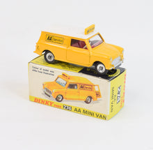 Dinky Toys 274 A.A Minivan Very Near Mint/Boxed (red int)