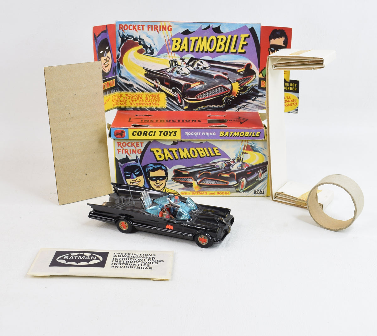 Corgi toys 267 Batmobile Virtually Mint/Nice box 