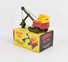 Budgie Excavator with rubber tracks Virtually Mint/Boxed