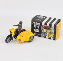 Zebra Toys AA Motor cycle patrol Virtually Mint/Boxed "Carlton Collection"