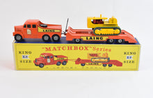 Matchbox King Size K-8 Prime Mover Virtually Mint/Nice box