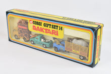 Corgi toys Gift set 14 Daktari Virtually Mint/Boxed