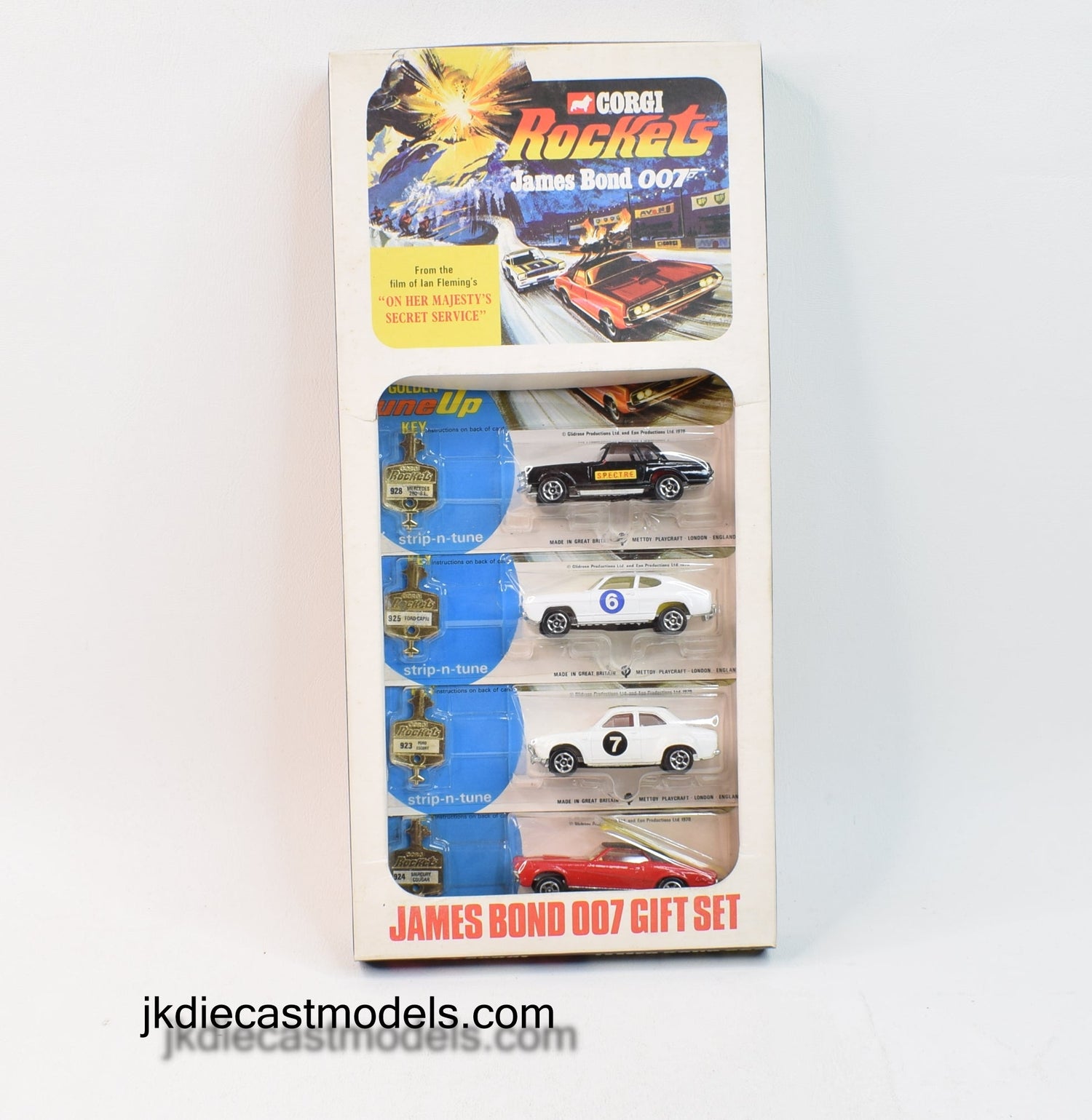 Corgi Rockets 978 James Bond 007 OHMSS Gift Set Mint/Boxed – JK