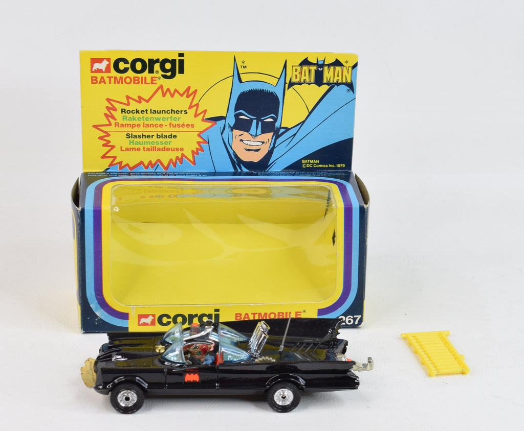 What's inside a mint corgi 267 Batmobile instructions pack What's inside a mint corgi 267 Batmobile instructions pack