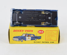 Dinky toys 264 R.C.M.P Patrol Cadillac Virtually Mint/Nice box