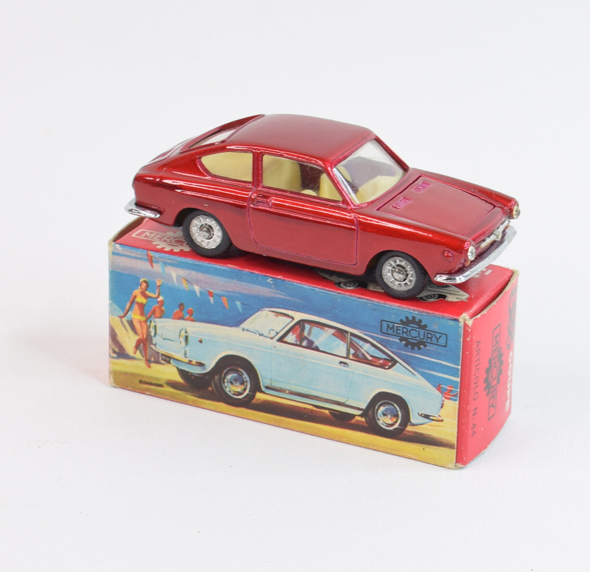 Mercury Toys Art.44 Fiat 850 Coupe  Virtually Mint/Boxed