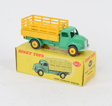 Dinky toys 343 Farm Produce Wagon Virtually Mint/Nice box