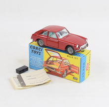 Corgi Toys 327 M.G.B GT Virtually Mint/Nice box "Ribble Valley Collection"