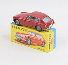 Corgi Toys 327 M.G.B GT Virtually Mint/Nice box "Ribble Valley Collection"