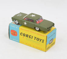 Corgi toys 358 H.Q Staff Car Virtually Mint/Boxed ‘Swansea Collection'