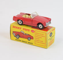 Dinky Toys 112 Austin Healy Sprite Very Near Mint/Nice box