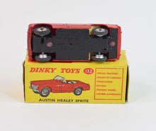 Dinky Toys 112 Austin Healy Sprite Very Near Mint/Nice box