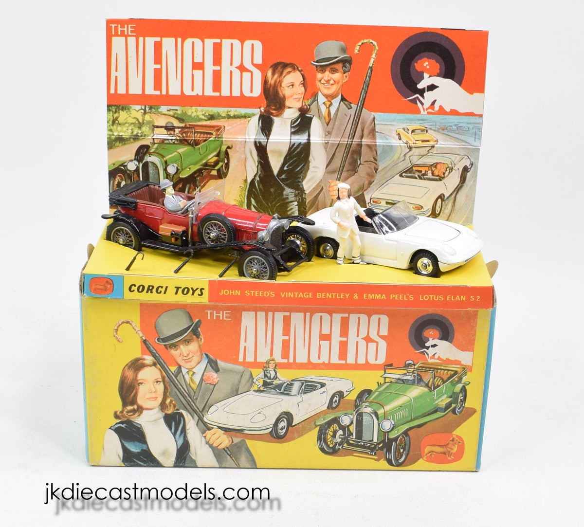 Corgi toys Gift set 40 'Avengers' Virtually Mint/Boxed 'Cricklewood Collection'