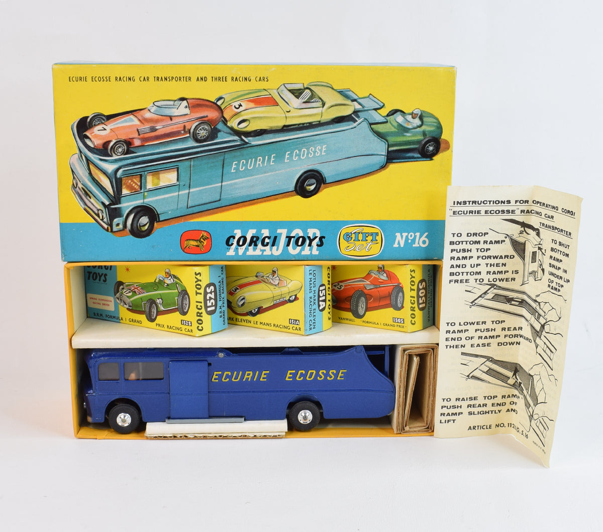 Corgi toys Gift set 16 Virtually Mint/Lovely box