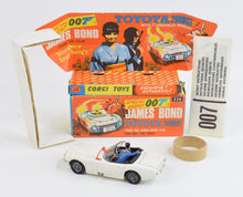 Corgi toys 336 James Bond Toyota Virtually Mint/Nice box (Light cream)