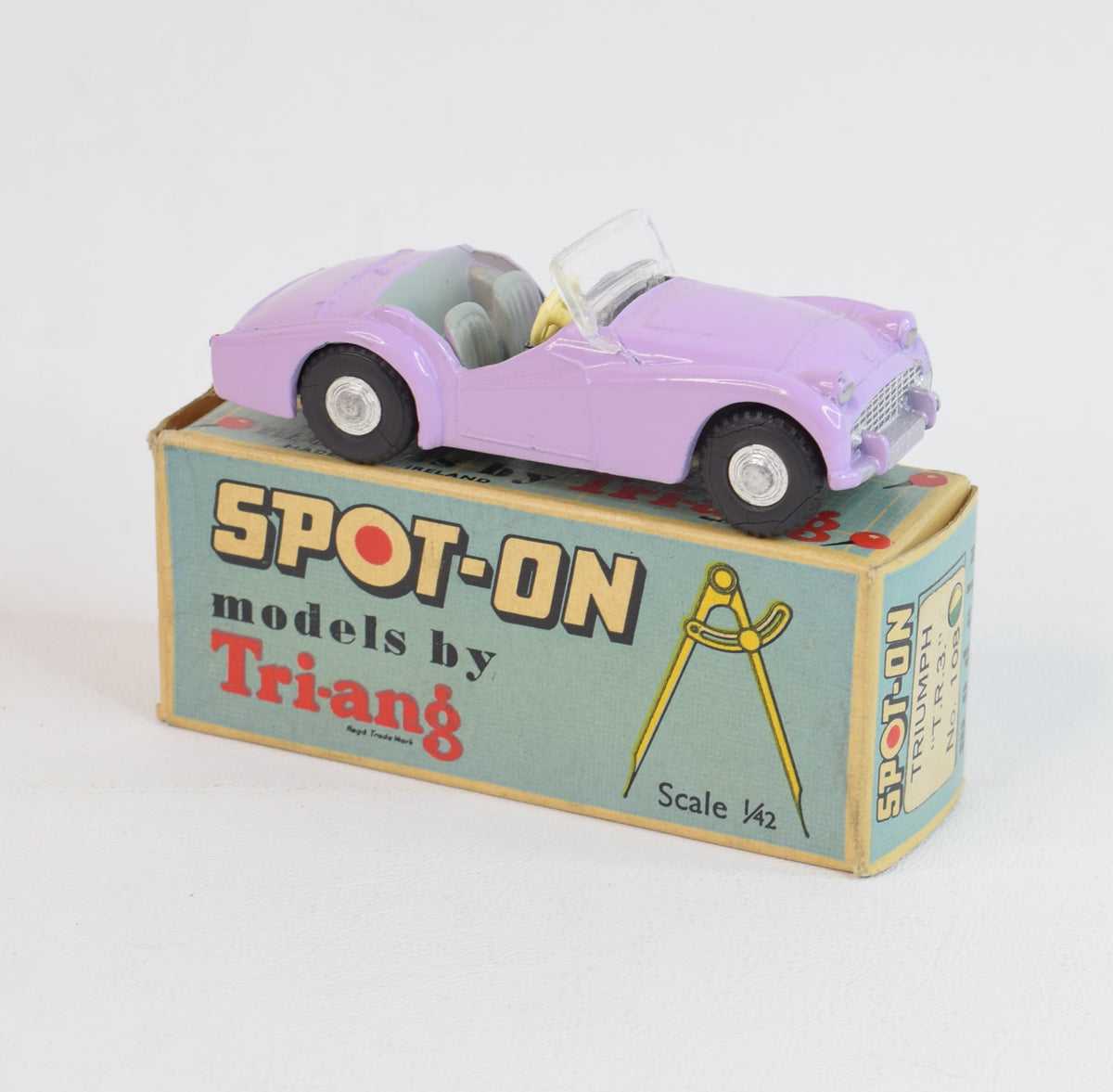 Spot-on 108 Triumph Tr3 Virtually Mint/Boxed