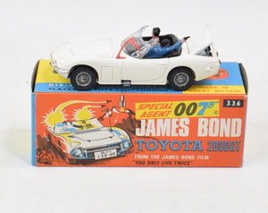 Corgi toys 336 James Bond Toyota Virtually Mint/Nice box 'Cricklewood Collection'