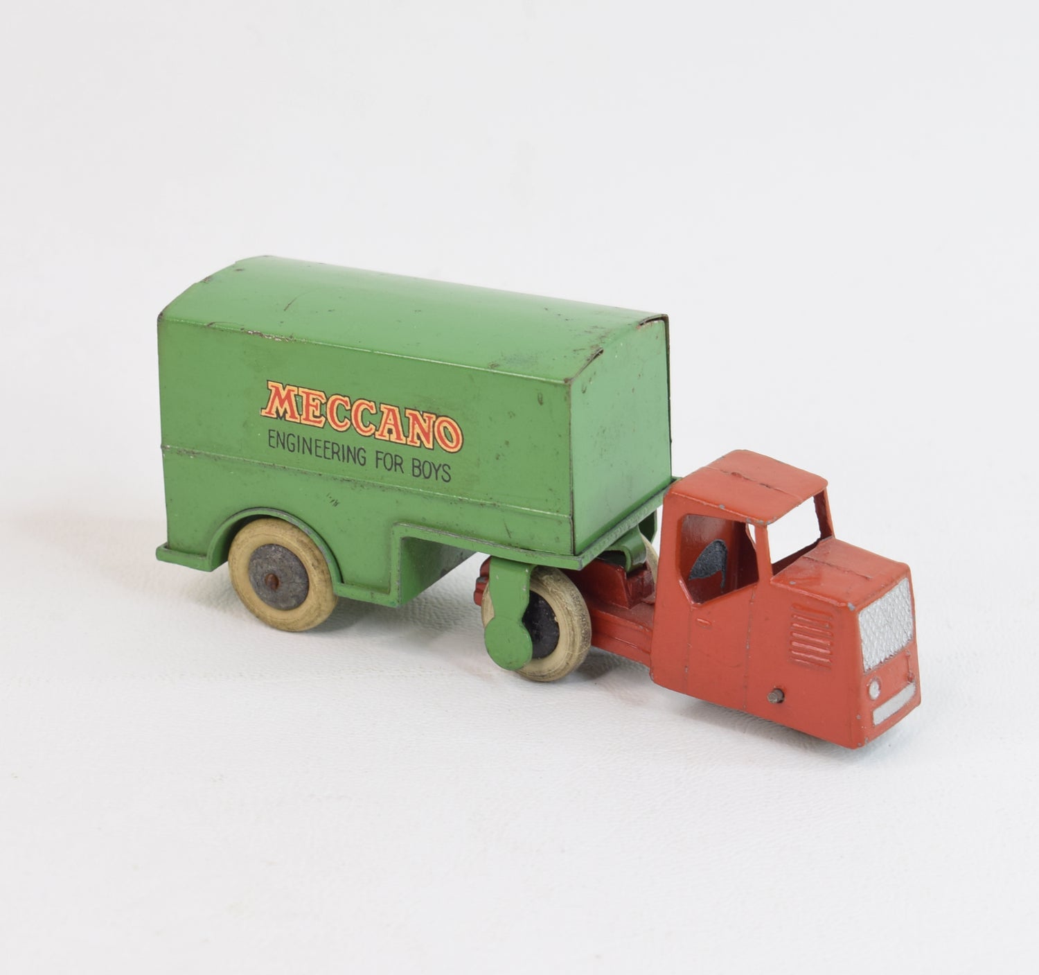 Dinky toys 33a Mechanical Horse with box van Very Near Mint