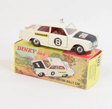 Dinky Toys 212 Ford Cortina Rally car Virtually Mint/Nice box