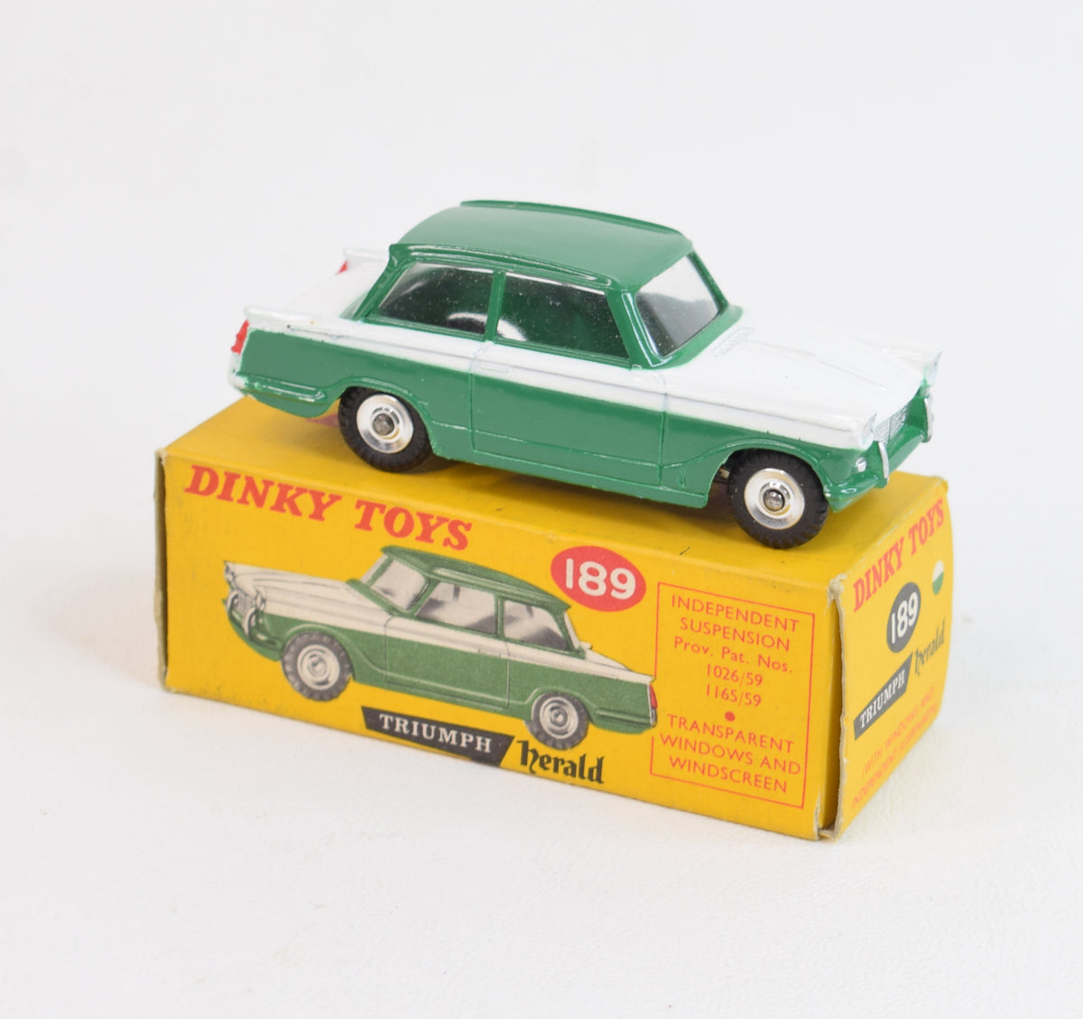 Dinky Toys 189 Triumph Herald Virtually Mint/Nice box