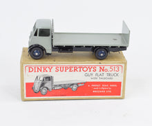 Dinky Guy 513 Guy With Tailboard Virtually Mint/Nice box (Dark blue hubs)