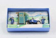 Dinky toys 43 Pre war R.A.C Hut Motor cycle & guides Virtually Mint/Boxed