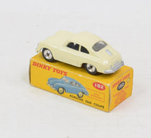 Dinky 182 Porsche 356A Coupe Virtually Mint/Boxed (Spun Hubs)