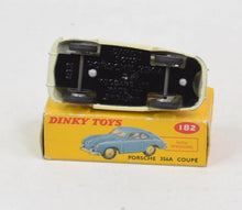Dinky 182 Porsche 356A Coupe Virtually Mint/Boxed (Spun Hubs)