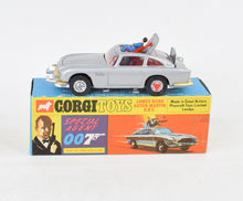 Corgi Toys 270 James Bond DB5 Virtually Mint/Nice box (Unley)
