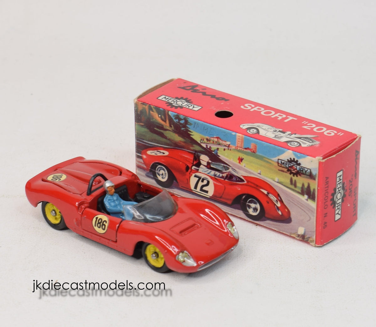 Mercury art 45 Ferrari Dino Virtually Mint/Boxed