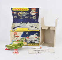 Dinky toys 351 SHADO UFO Interceptor Virtually Mint/Nice box (Unley)