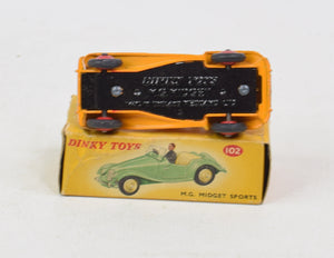 Dinky toy 102 M.G Midget Virtually Mint/Boxed
