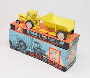 Britain's 9360 Fordson & Rear Dump Near Virtually Mint/Boxed (Rare Fordson Super Major)