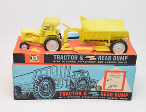 Britain's 9360 Fordson & Rear Dump Near Virtually Mint/Boxed (Rare Fordson Super Major)