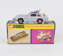 Corgi Toys 270 James Bond DB5 Virtually Mint/Nice box (Unley)