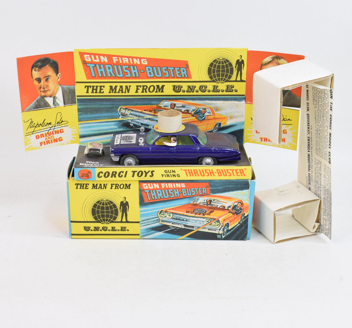 Corgi toys 497 M.F.U Virtually Mint/Nice box 