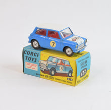 Corgi toys 227 Mini-Cooper Competition Virtually Mint/Nice box