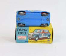 Corgi toys 227 Mini-Cooper Competition Virtually Mint/Nice box