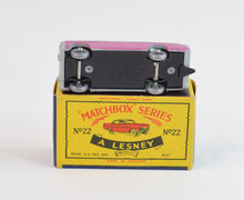 Matchbox Lesney 22 Vauxhall Cresta Virtually Mint/Nice box